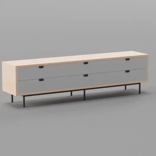 Modern Scandinavian Sideboard