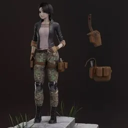 Survivor Female Character