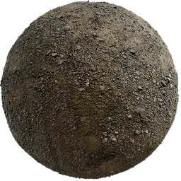High-resolution PBR rock ground texture for 3D rendering in Blender, created by Rob Tuytel.