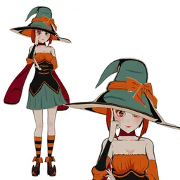 Anime Witch Girl