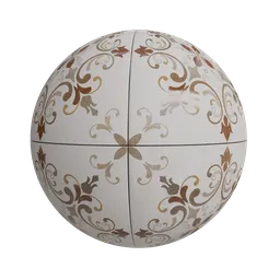 Victorian style tile