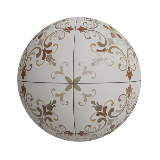 Victorian style tile