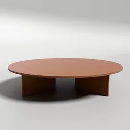 Outdoor Round Teak Coffee Table