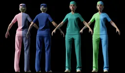 Doctor Nurse, Medical Scrubs