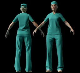 Doctor Nurse, Medical Scrubs