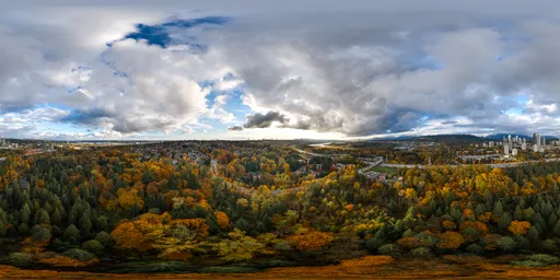 Fall City Dramatic Sky