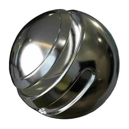 Polished Silver Metal