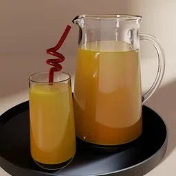 Juice set orange