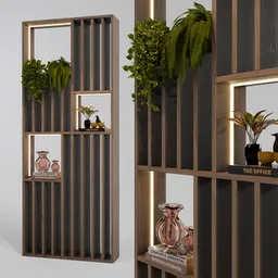 Wood Panel Shelf