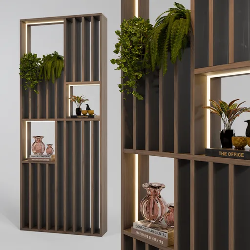 Wood Panel Shelf