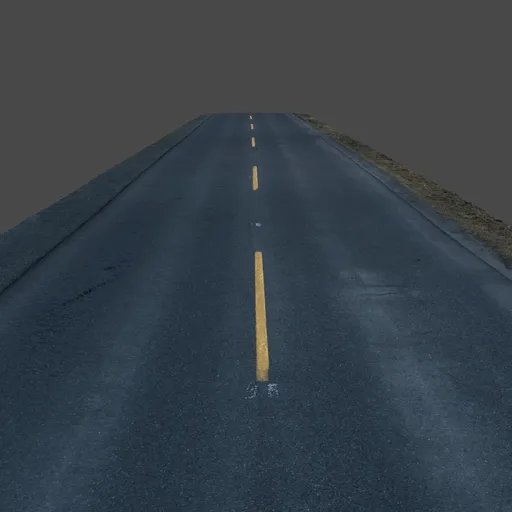 Road in Rural Area Photoscan