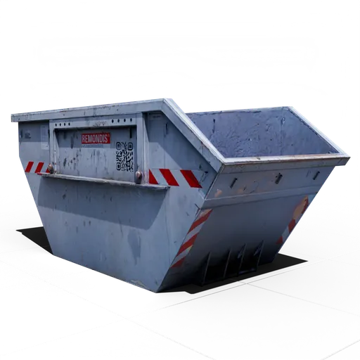 Big Blue Steel Container