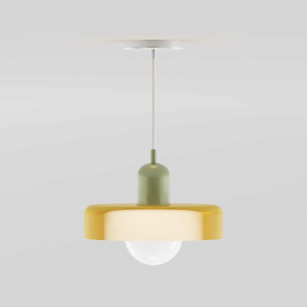 Bauhaus Stained Glass Pendant | Ceiling Lights models | BlenderKit