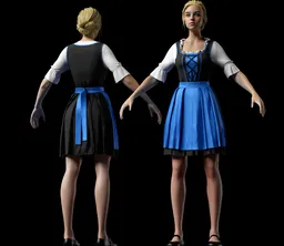 Maid Female  – Classic Maid Outfit