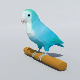 Lovebird Light Blue