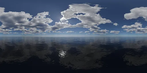 Morning sunshine bluesky cloud