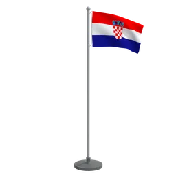 Animated Flag of Croatia