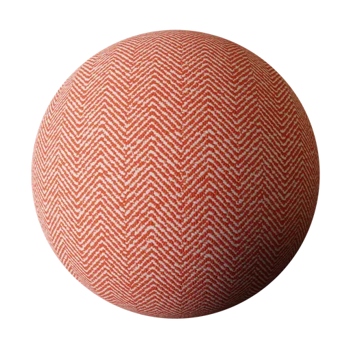 Wool Twill Terracotta Red