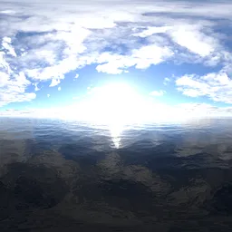 Morning cloud bluesky