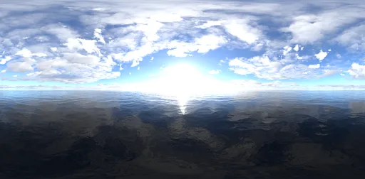 Morning cloud bluesky