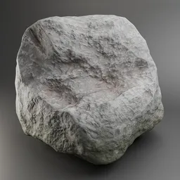 Low Poly Rock