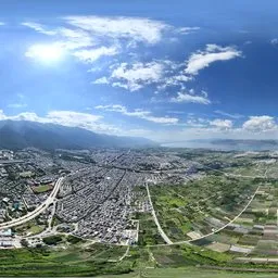 Highsky building city street