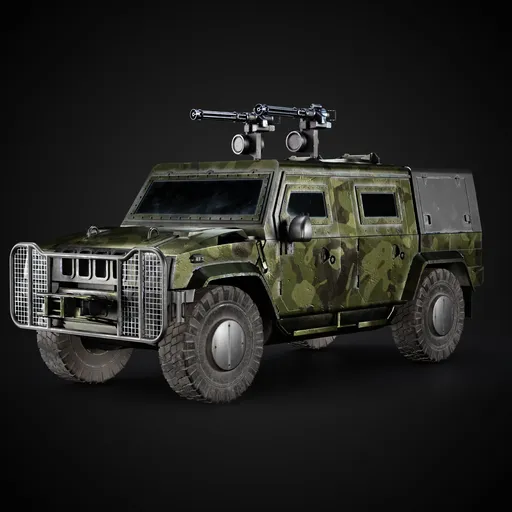 EM Military Vehicle | Rigged |