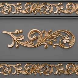 MK Trim Ornament Vol6 27