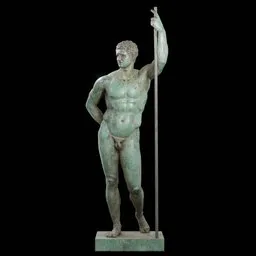 statue of Vs Pergamene prince hollow
