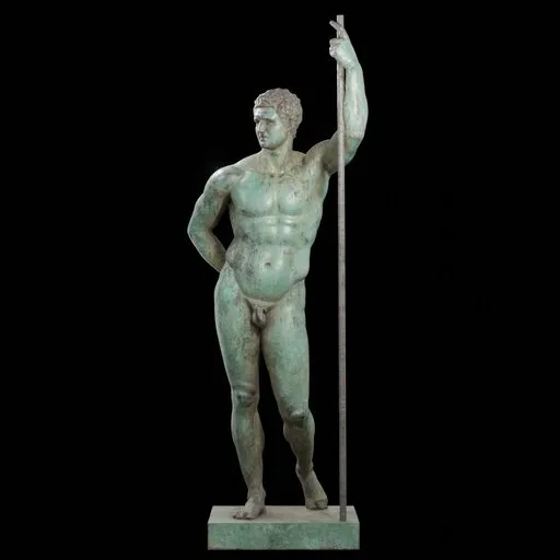 statue of Vs Pergamene prince hollow