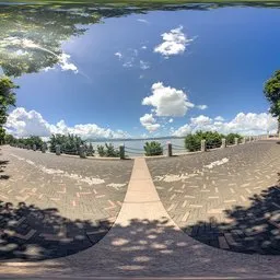 Daytime walking track