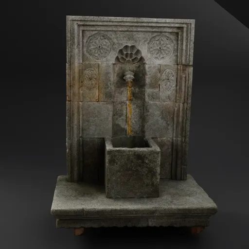Decorative Stone Fountain Basin