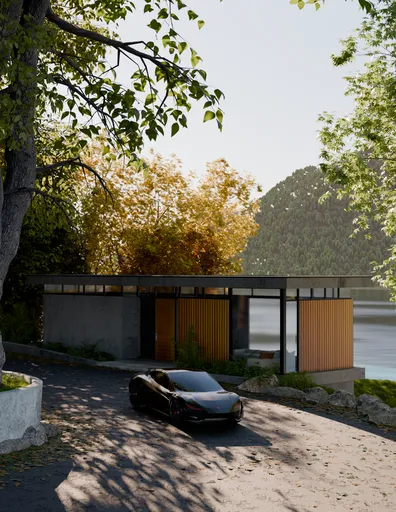 Lakeside Modern Villa