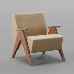 Upholstered Armchair