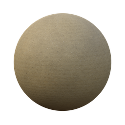 High-quality Cardboard PBR material texture for 3D Blender artists, suitable for realistic paper surface modeling.