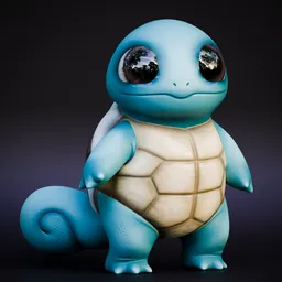Squirtle Pokemon (Rigged)