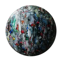 Pressed Bottle Waste