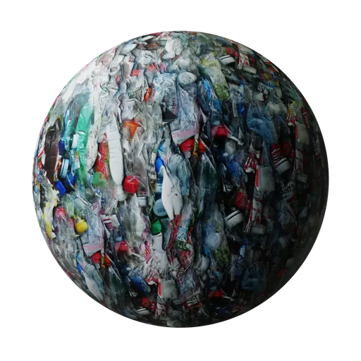 Pressed Bottle Waste