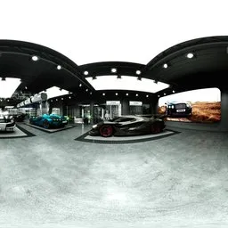 Studio Car Rendering