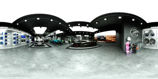 Studio Car Rendering