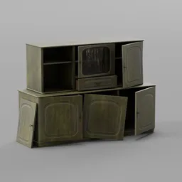 Buffet Hutch Abandoned