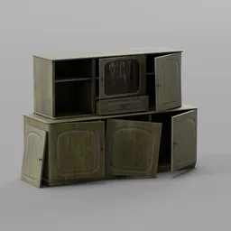 Buffet Hutch Abandoned