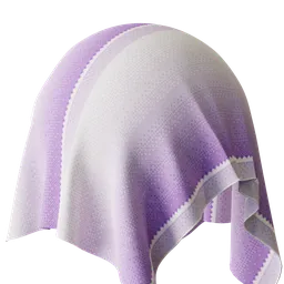Purple raster fabric