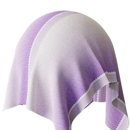 Purple raster fabric