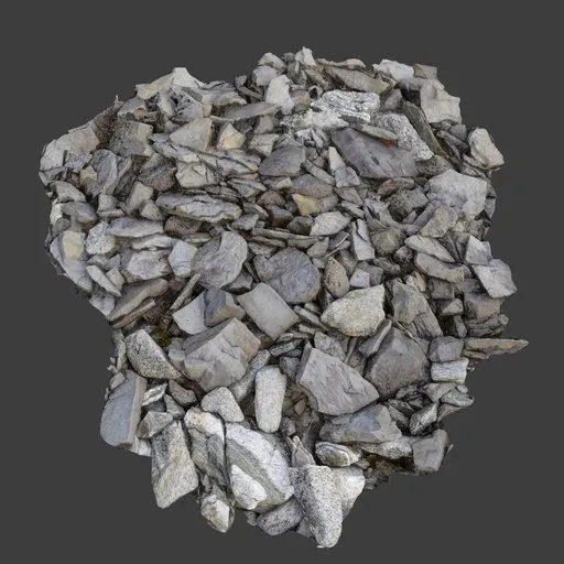 Ground Rocky Rocks Photoscan