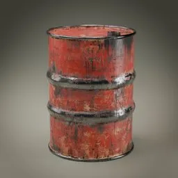 Wasteland Oil Barrel