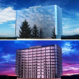 Bank building