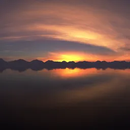 Twilight Sunset Sky Landscape