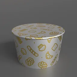 Paper bowl bucket