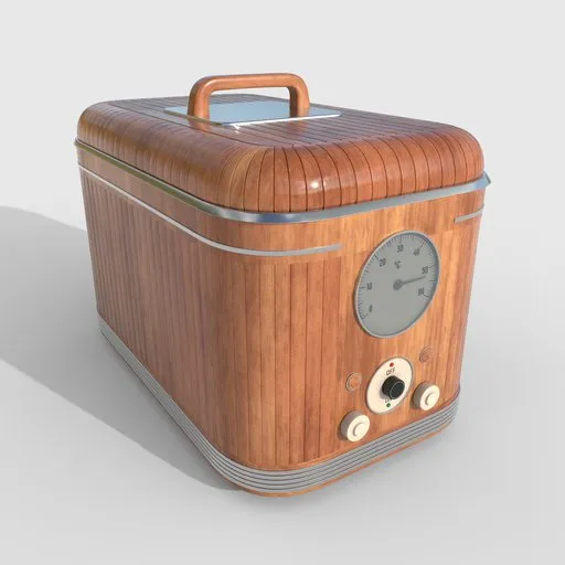 Retro Wooden Bread Maker